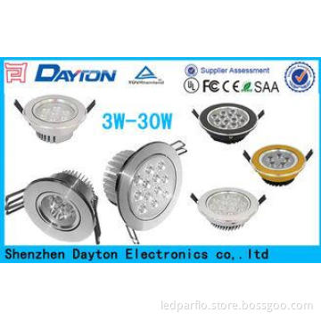 Epistar / Edison/ Osram Led Ceiling Downlights Dimmable 3W
